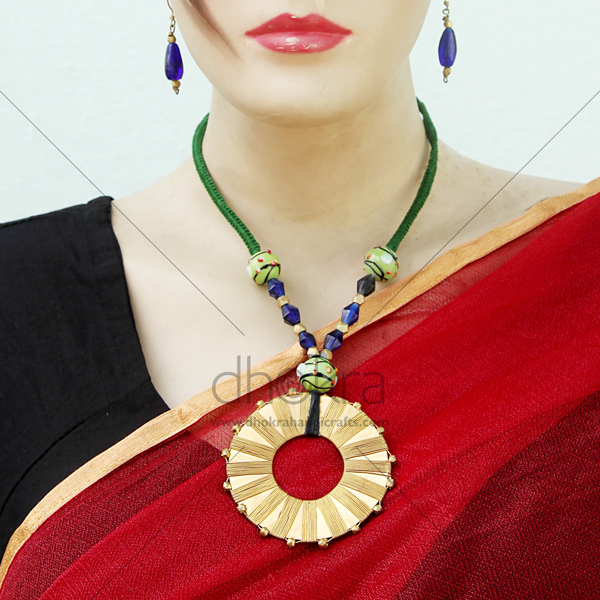 Dhokra Deiva Avanti Set | dhokra jewellery online | Dhokra